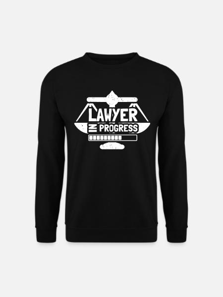 Lawyer In Progress Law School - Unisex Sweatshirt - black
