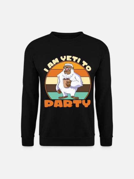 Bigfoot Sasquatch Yeti - Unisex Sweatshirt - black