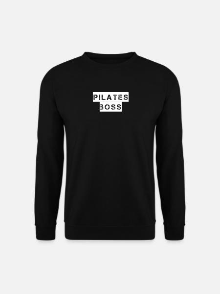 Pilates - Pilates boss - Unisex Sweatshirt - black