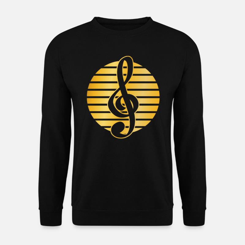 Music Clef - Unisex Sweatshirt - black