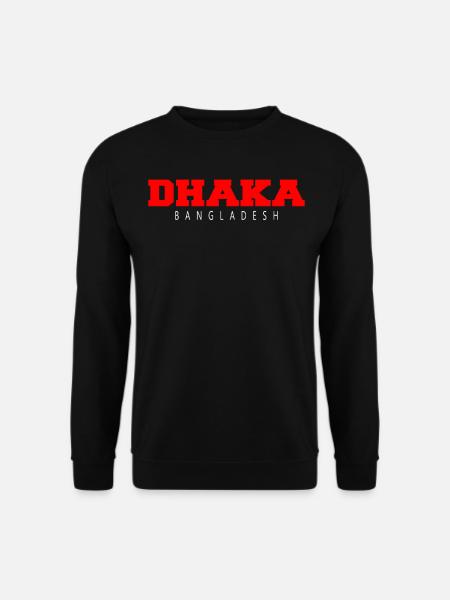 BANGLADESH DHAKA - Unisex Sweatshirt - black
