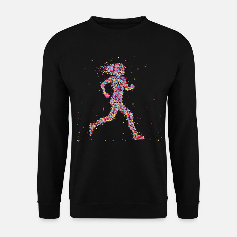 Jogging Runner Marathon - Sweat-shirt Unisexe - noir