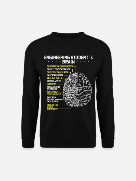 Engineering Student Future Engineer Engineering - Unisex Pullover - Schwarz