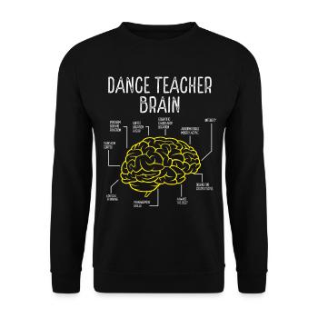 Dance Teacher Choreographer Dancer Dance Teaching - Unisex Sweatshirt - black - Front - Alina (178cm) & Michal (187cm)