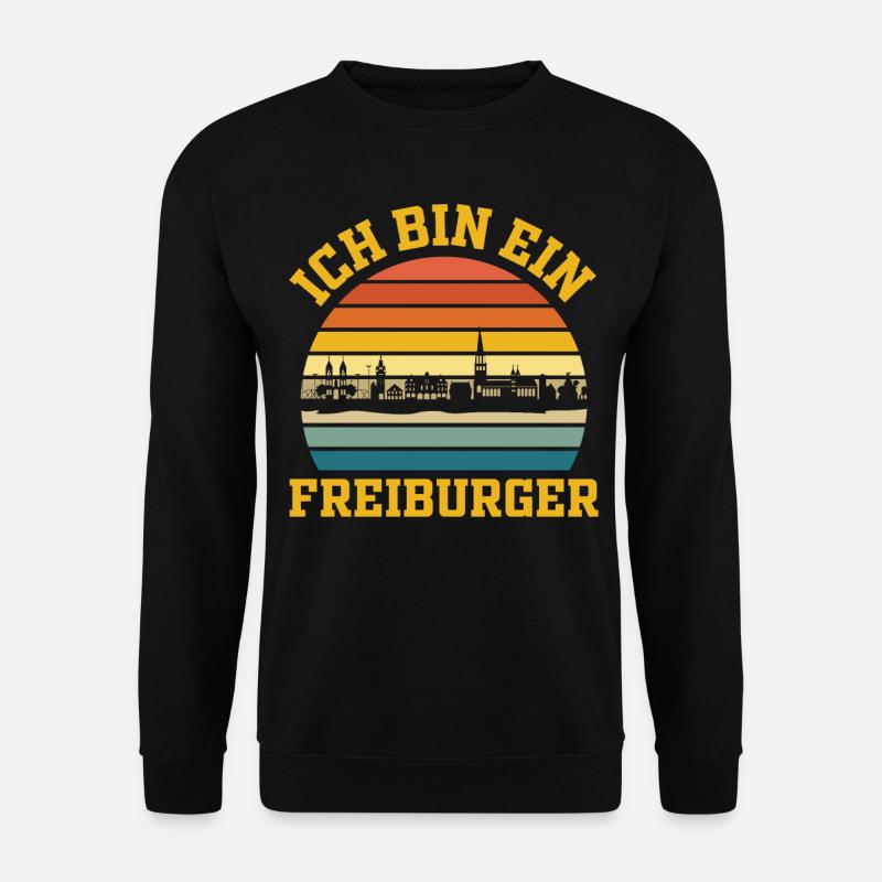 Freiburg | Ich bin ein Freiburger - Unisex Pullover - Schwarz