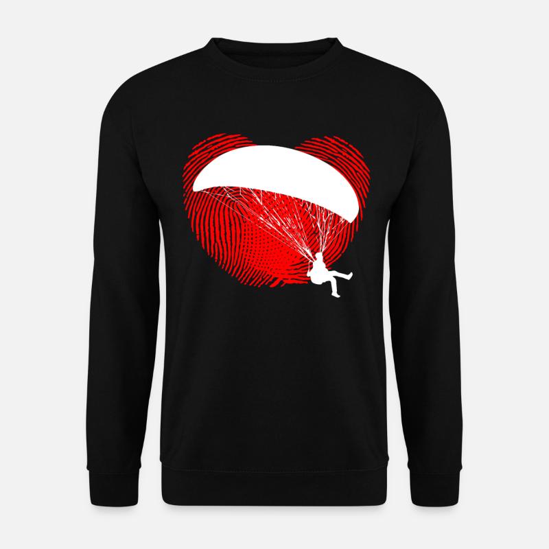 PARAGLIDER - Unisex Sweatshirt - black