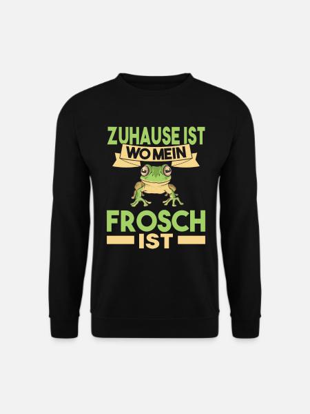 Frosch - Unisex Pullover - Schwarz