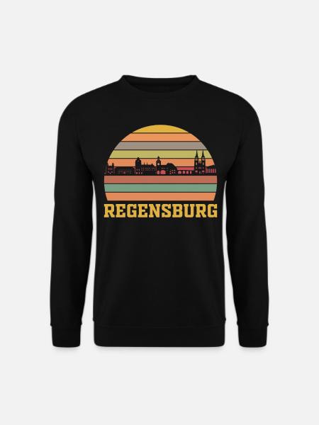 Regensburg - Unisex Pullover - Schwarz