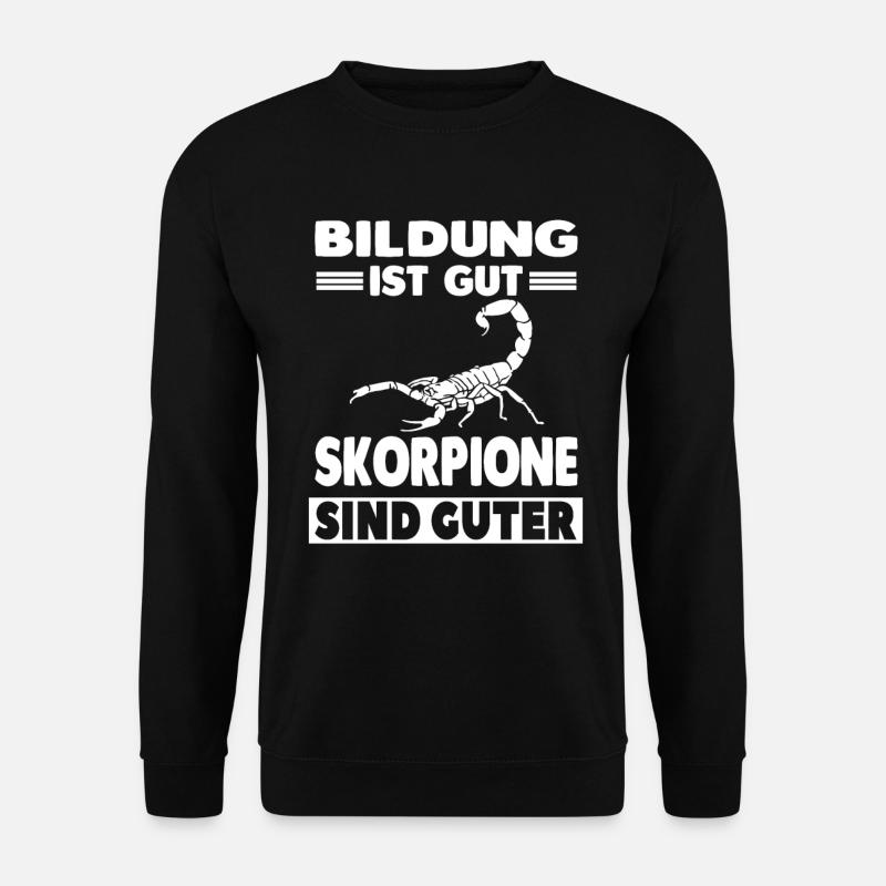 Skorpion - Unisex Pullover - Schwarz