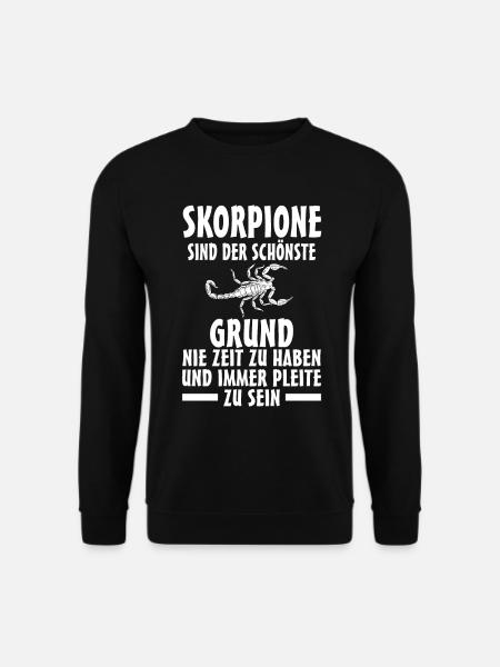 Skorpion - Unisex Pullover - Schwarz