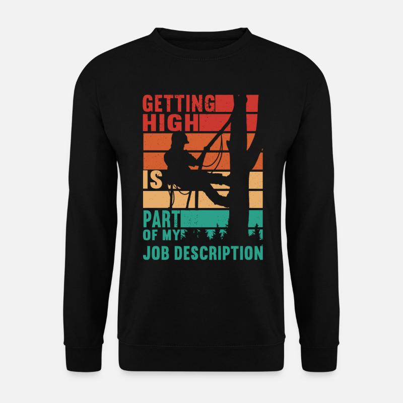 Arborist Baumpfleger - Unisex Pullover - Schwarz