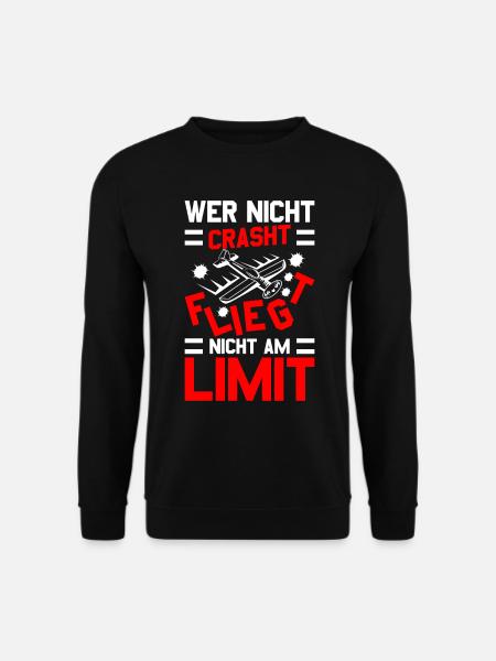 Modellflug Modellbauer Modellflieger Modelflug - Unisex Pullover - Schwarz