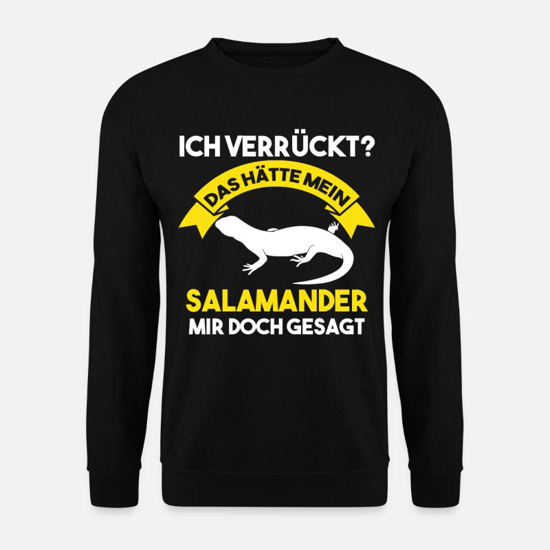 Salamander - Unisex Pullover - Schwarz