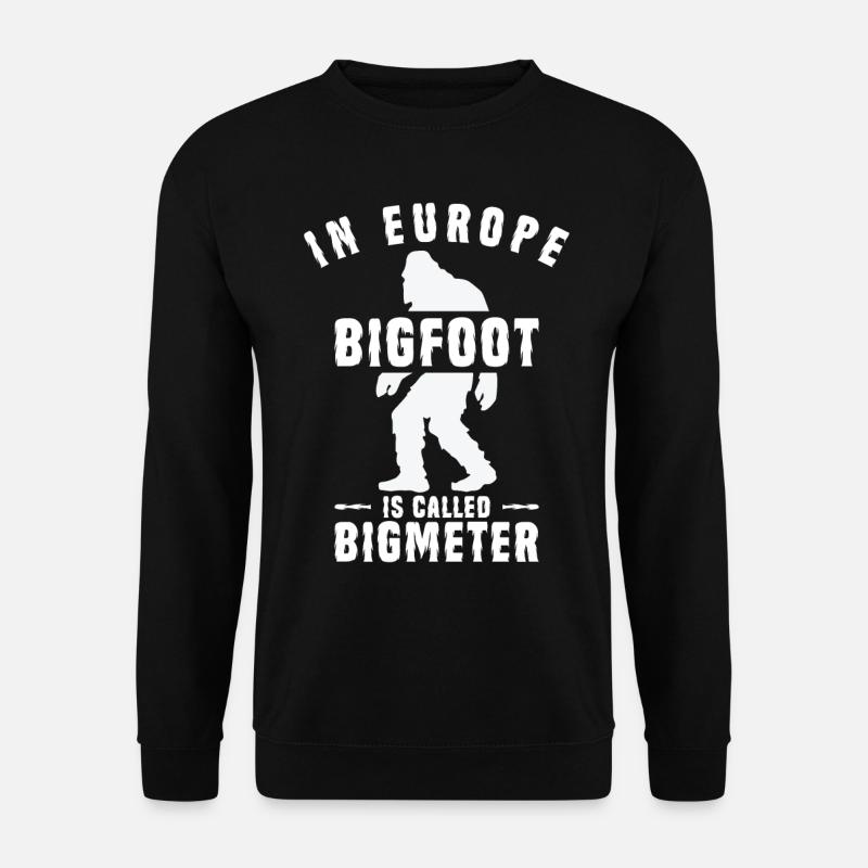 Bigfoot Sasquatch Yeti - Unisex Sweatshirt - black