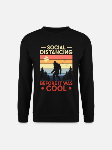 Bigfoot Sasquatch Yeti - Sweat-shirt Unisexe - noir