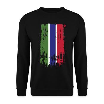 Gambie Gambie Gambie - Sweat-shirt Unisexe - noir - Devant - Alina (178cm) & Michal (187cm)