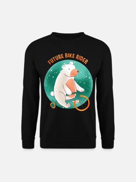 Gift Baby Polar Bear - Unisex Sweatshirt - black