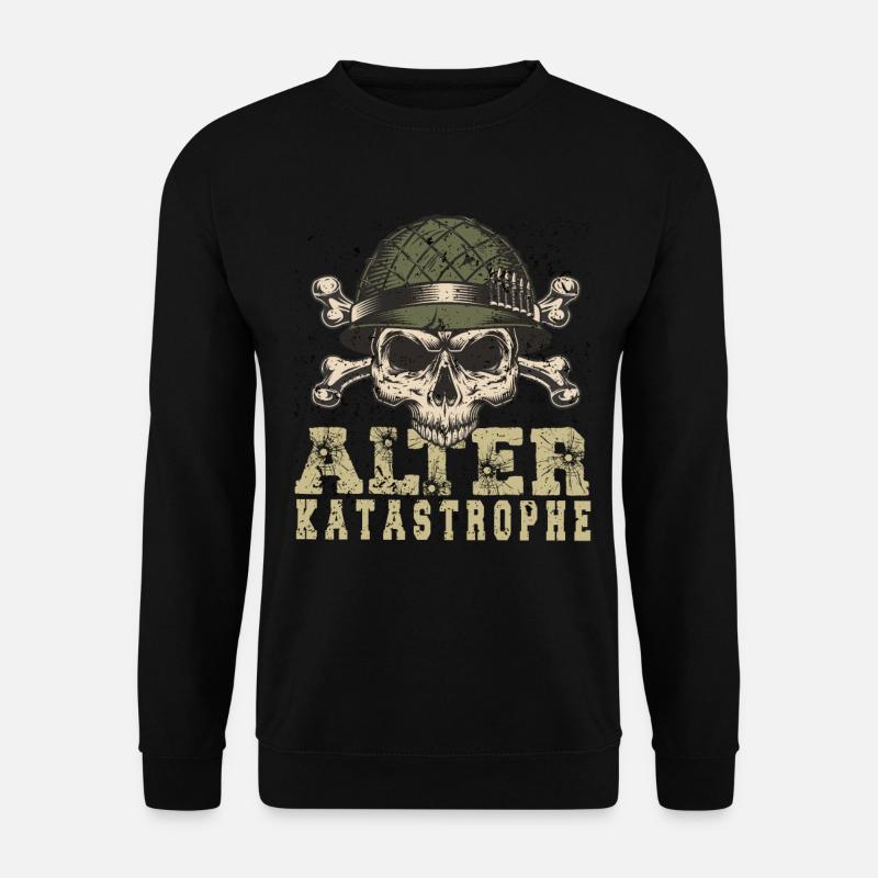 Old catastrophe - Unisex Sweatshirt - black