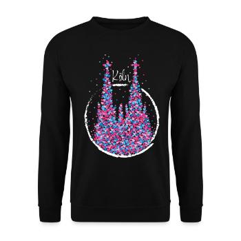 Cologne Real Cologne Carnival Carnival - Unisex Sweatshirt - black - Front - Alina (178cm) & Michal (187cm)