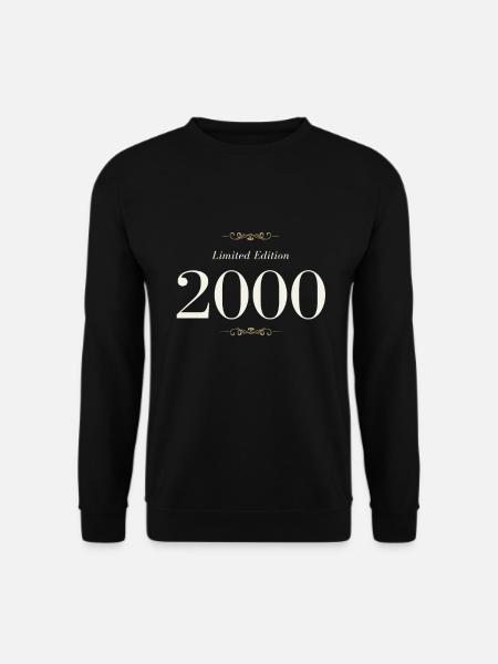 22. Geburtstag Limited Edition 2000 - Unisex Pullover - Schwarz