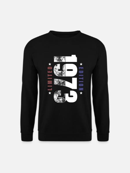 Grunge Birthday Limited Edition 1973 Naissance 1973 - Sweat-shirt Unisexe - noir