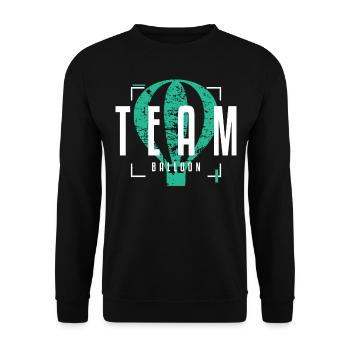 BALLOON TEAM JERSEY - Unisex Pullover - Schwarz - Vorne - Alina (178cm) & Michal (187cm)