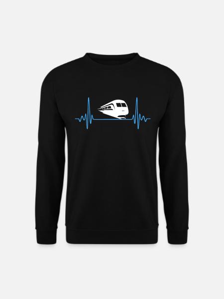 SUBWAY BLUE - Unisex Sweatshirt - black