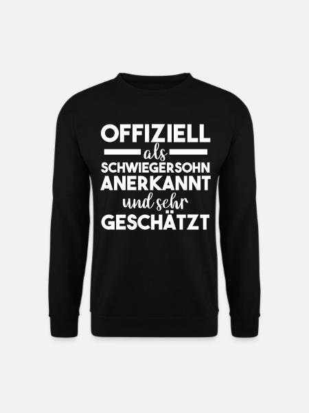 Schwiegersohn - Unisex Pullover - Schwarz