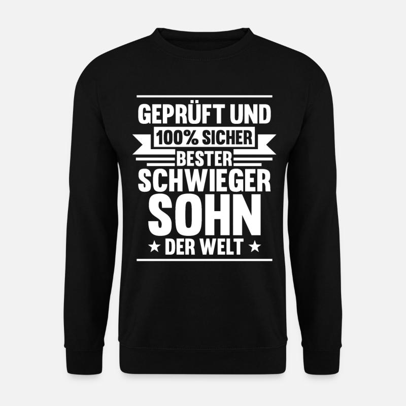 Bester Schwiegersohn - Unisex Pullover - Schwarz