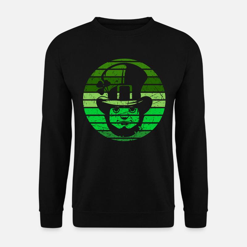 St Patrick's Day Shirt - Unisex Sweatshirt - black