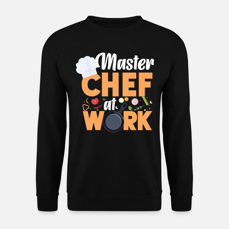Cuisine Cuisine Chef Maître - Sweat-shirt Unisexe - noir