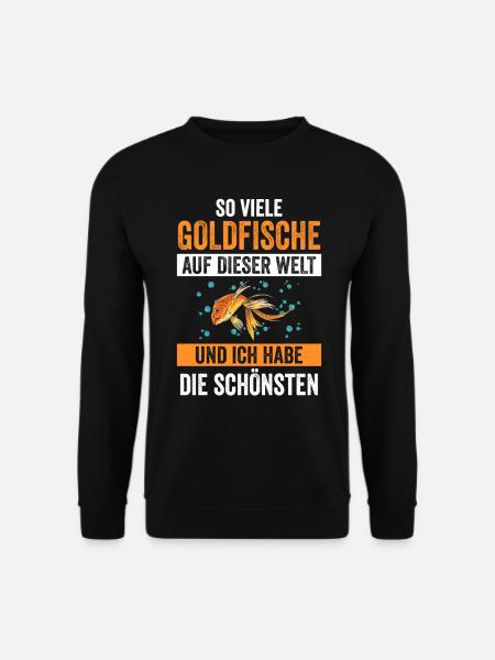Goldfische - Unisex Pullover - Schwarz