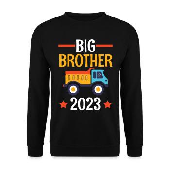 Big Brother 2023 Truck Truck - Unisex Sweatshirt - black - Front - Alina (178cm) & Michal (187cm)