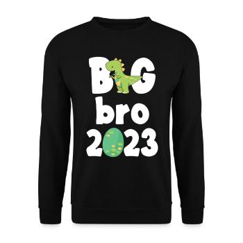 Big Brother 2023 Dino Trex 23 - Unisex Sweatshirt - black - Front - Alina (178cm) & Michal (187cm)