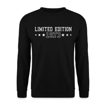 Édition limitée anniversaire 1973 - Sweat-shirt Unisexe - noir - Devant - Alina (178cm) & Michal (187cm)