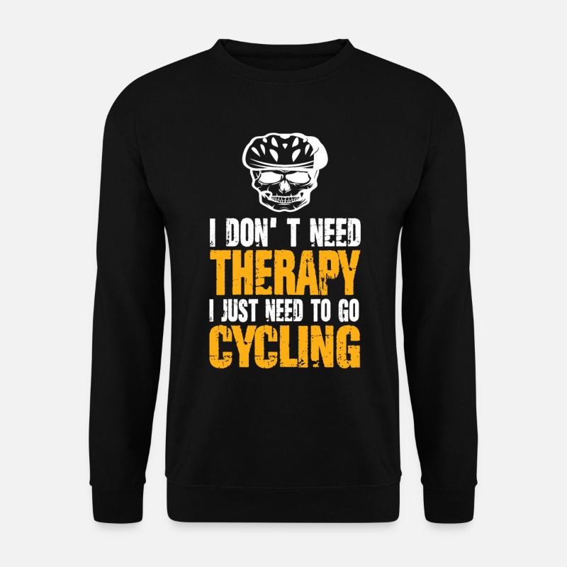 Rennrad - Unisex Pullover - Schwarz