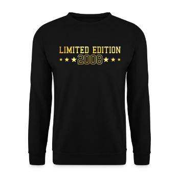 Édition Limitée Anniversaire 2008 - Sweat-shirt Unisexe - noir - Devant - Alina (178cm) & Michal (187cm)