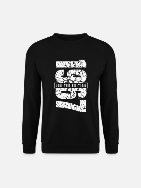 1967 Limited Edition Geburtsjahr 1967 Grunge Deko - Unisex Pullover - Schwarz
