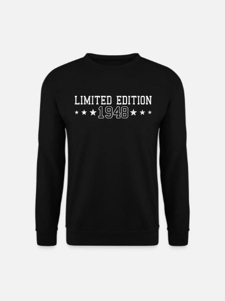 Geburtstag Limited Edition 1948 - Unisex Pullover - Schwarz