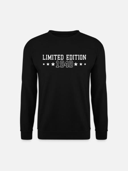 Geburtstag Limited Edition 1949 - Unisex Pullover - Schwarz