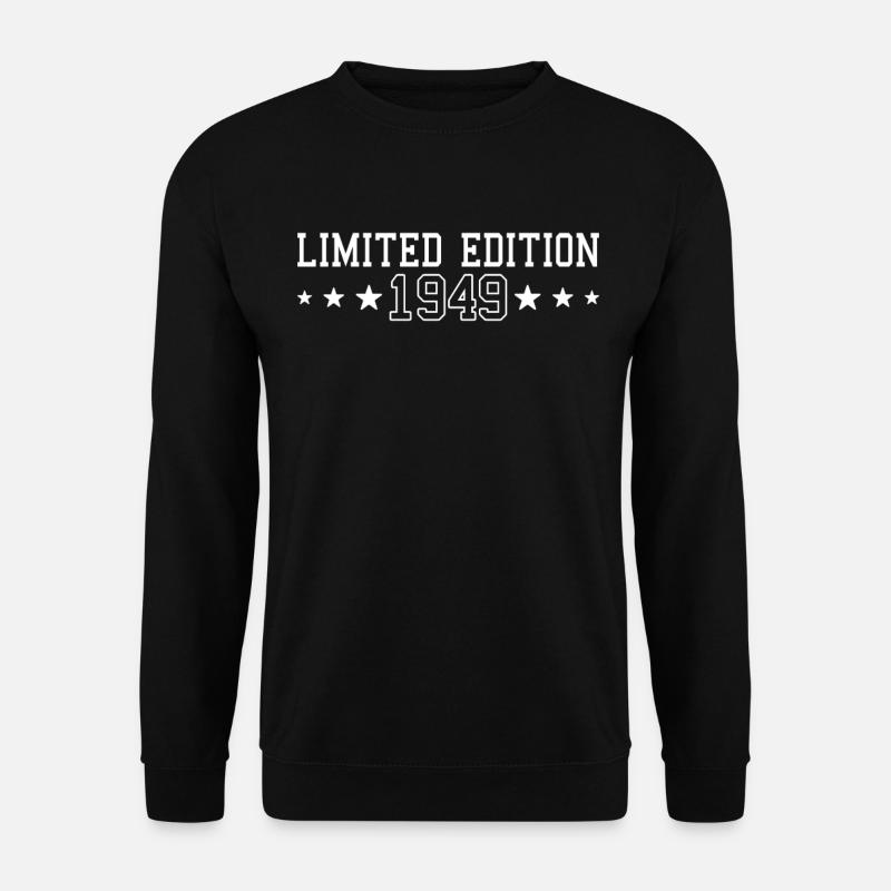 Geburtstag Limited Edition 1949 - Unisex Pullover - Schwarz