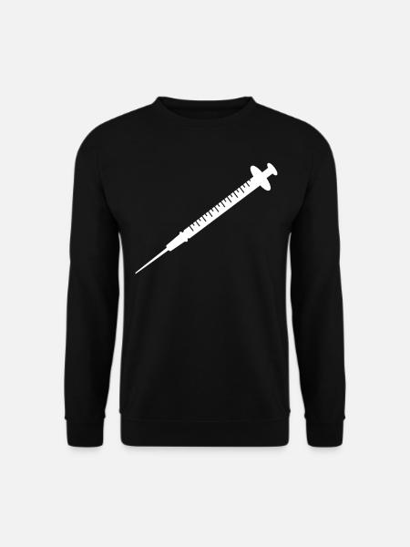 Seringue - Sweat-shirt Unisexe - noir