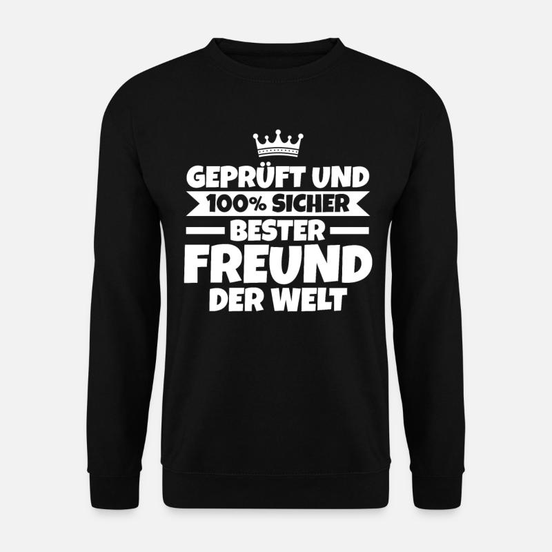 Bester Freund - Unisex Pullover - Schwarz