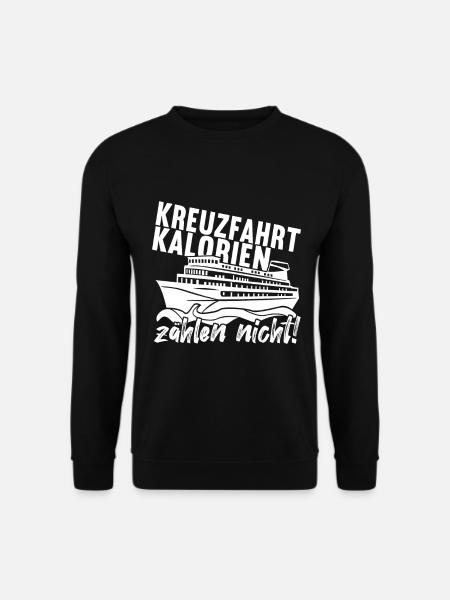 Kreuzfahrt Kreuzfahrtschiff - Unisex Pullover - Schwarz