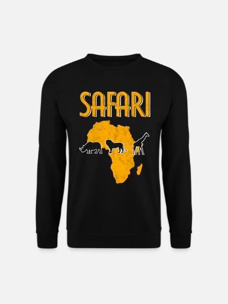 Africa Safari - Unisex Sweatshirt - black