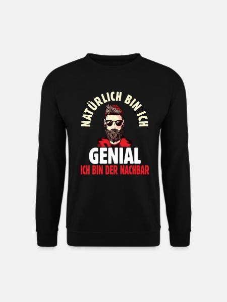 Nachbar - Unisex Pullover - Schwarz