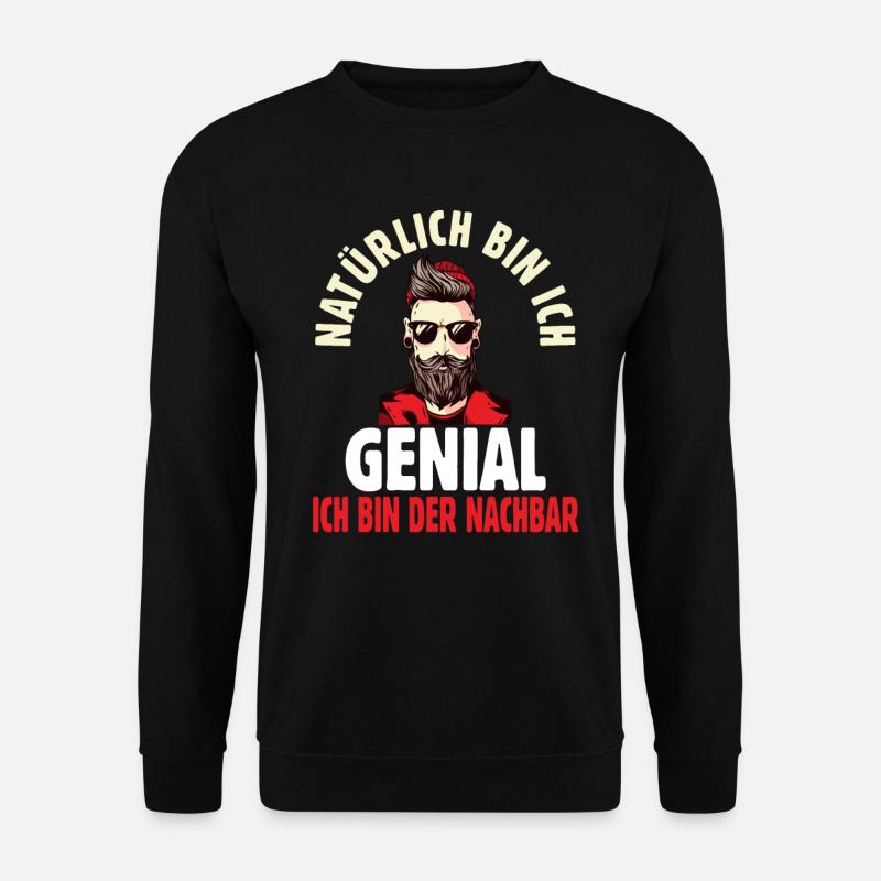Nachbar - Unisex Pullover - Schwarz