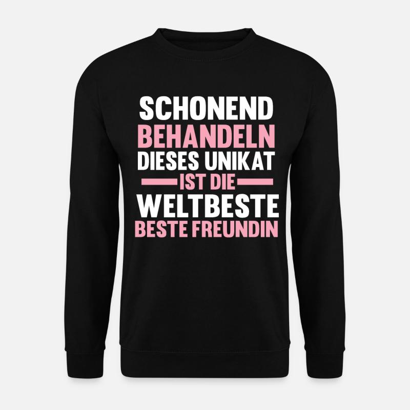 Beste Freundin - Unisex Pullover - Schwarz