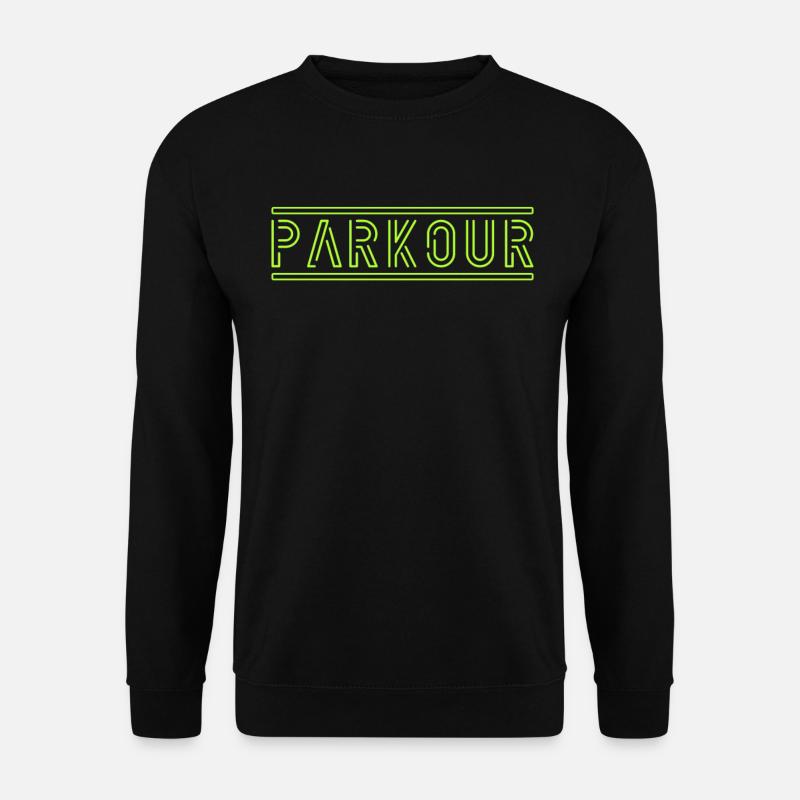 Parkour - Unisex Pullover - Schwarz