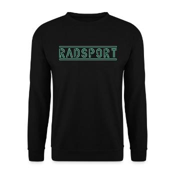 Radsport - Unisex Pullover - Schwarz - Vorne - Alina (178cm) & Michal (187cm)